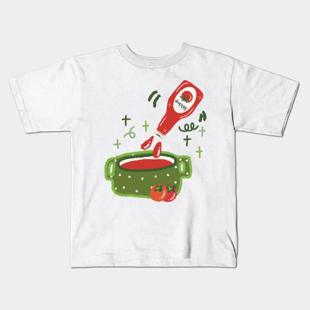 Ketchup Kids T-Shirt by Jellyguss 